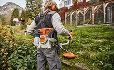 Roçadeiras para conservação e jardinagem profissional